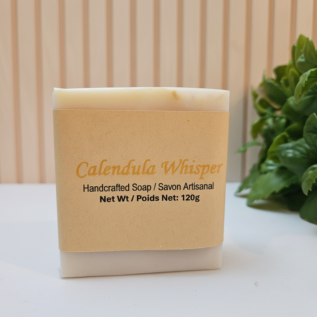 Calendula Whisper Front Label
