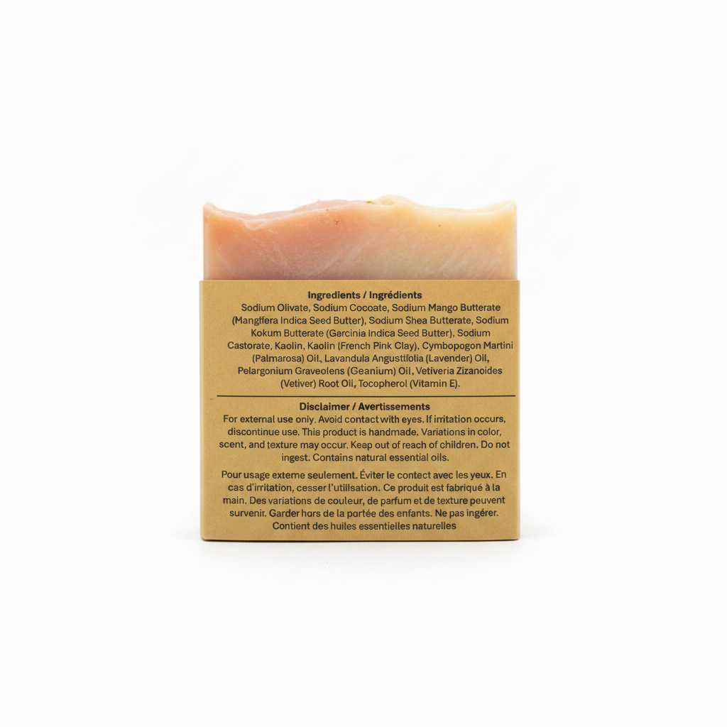 Rose Meadow - cold process soap