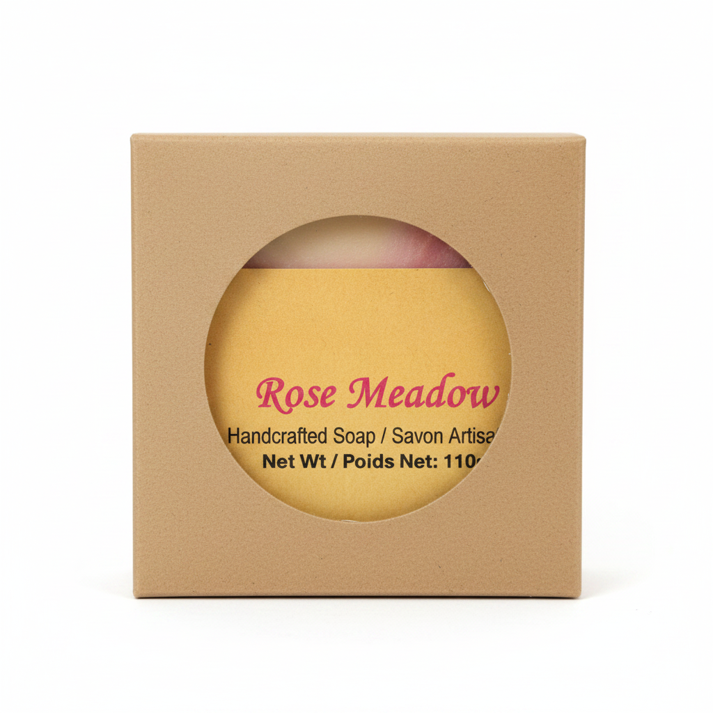 Rose Meadow - cold process soap