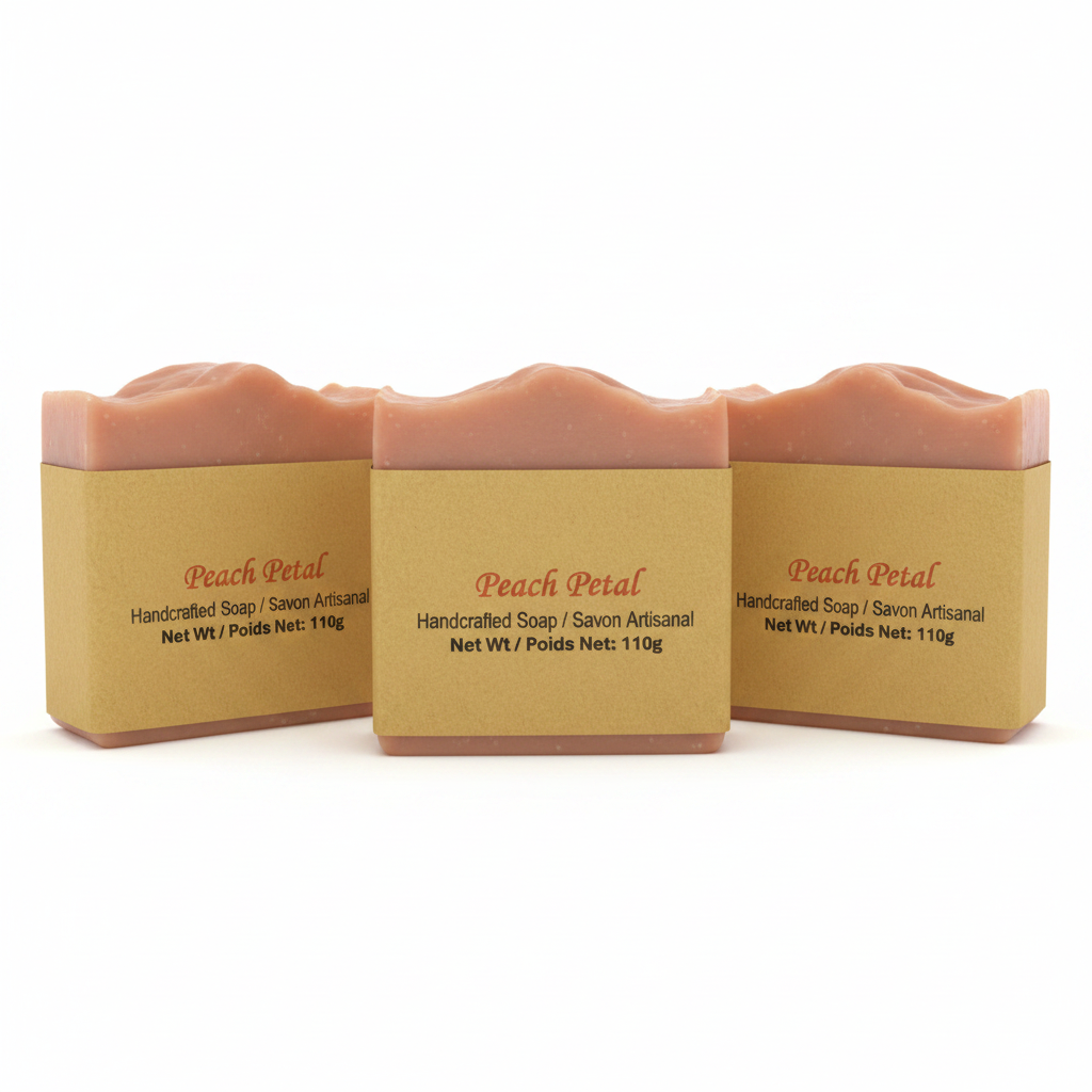 Peach Petal Bundle - 3 Bars for $25