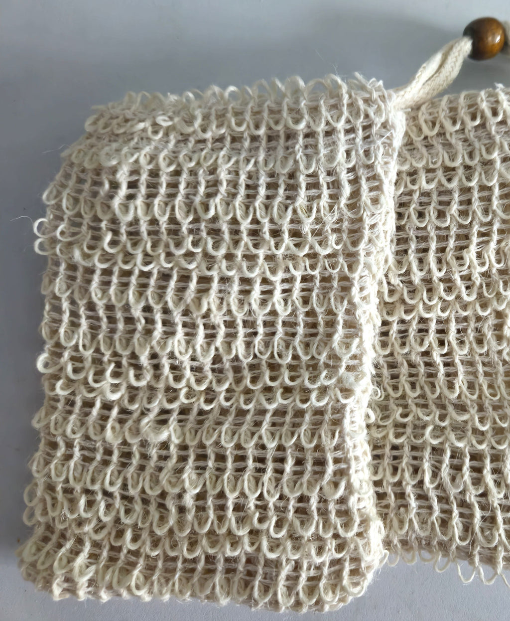 Sisal Mesh  Soap Pouch